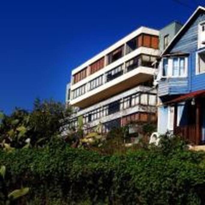 瓦尔帕莱索Departamento Cerro Alegre 113公寓 外观 照片